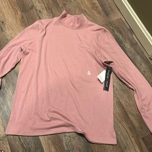 Hasting and smith dusty pink women’s turtleneck